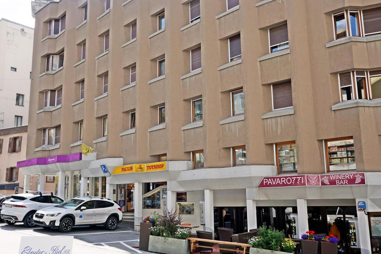 Helles&schickes Studio für 2 Pers, zentral C5 St Moritz Exterior foto